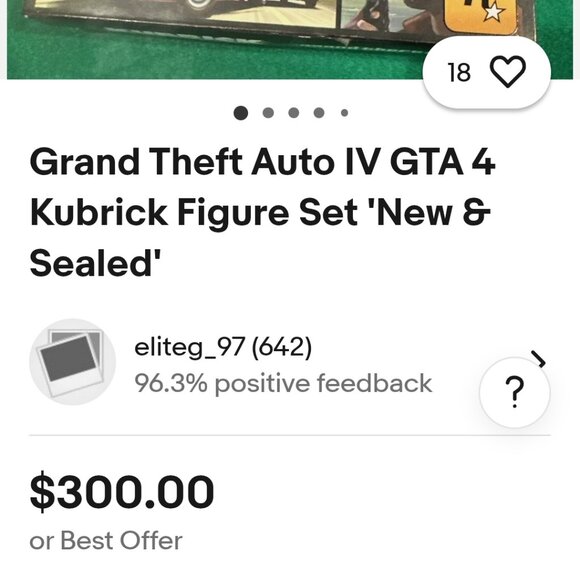 Grand Theft Auto 4 IV Kubrick GTA - Collectors Collectiable Rare Figures Brick - Picture 13 of 13